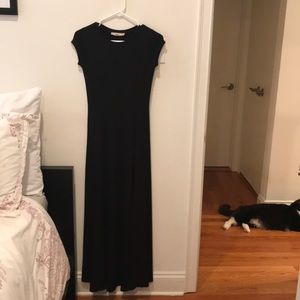 Michel kors crepe stretch maxi dress